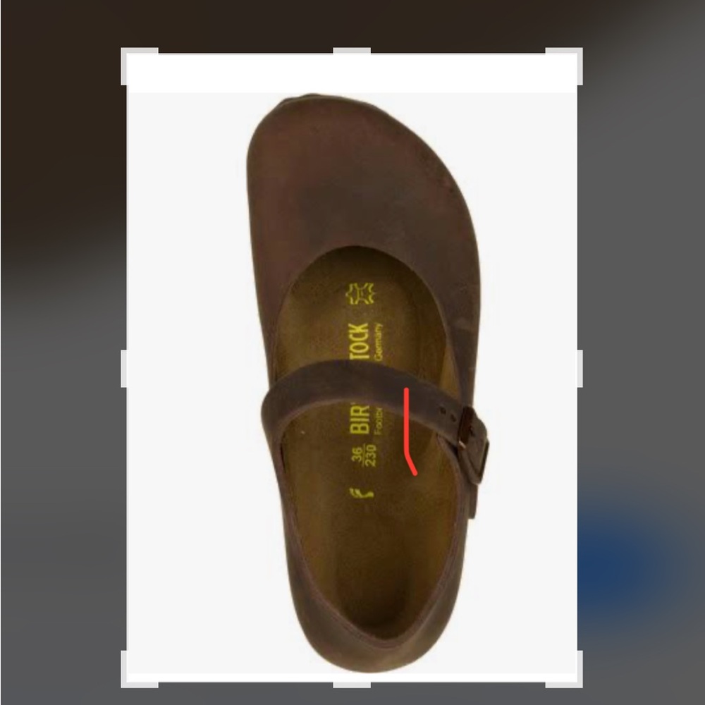New in Box! Birkenstock Dark Brown Mary Jane with Buckle